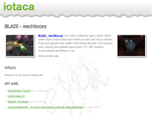 Tablet Screenshot of iotaca.net